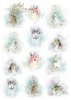 Scrapbooking-Papier-Kits - Schäbiger Chic für den Frühling*Kits de papeles para álbumes de recortes - Shabby Chic para la primavera